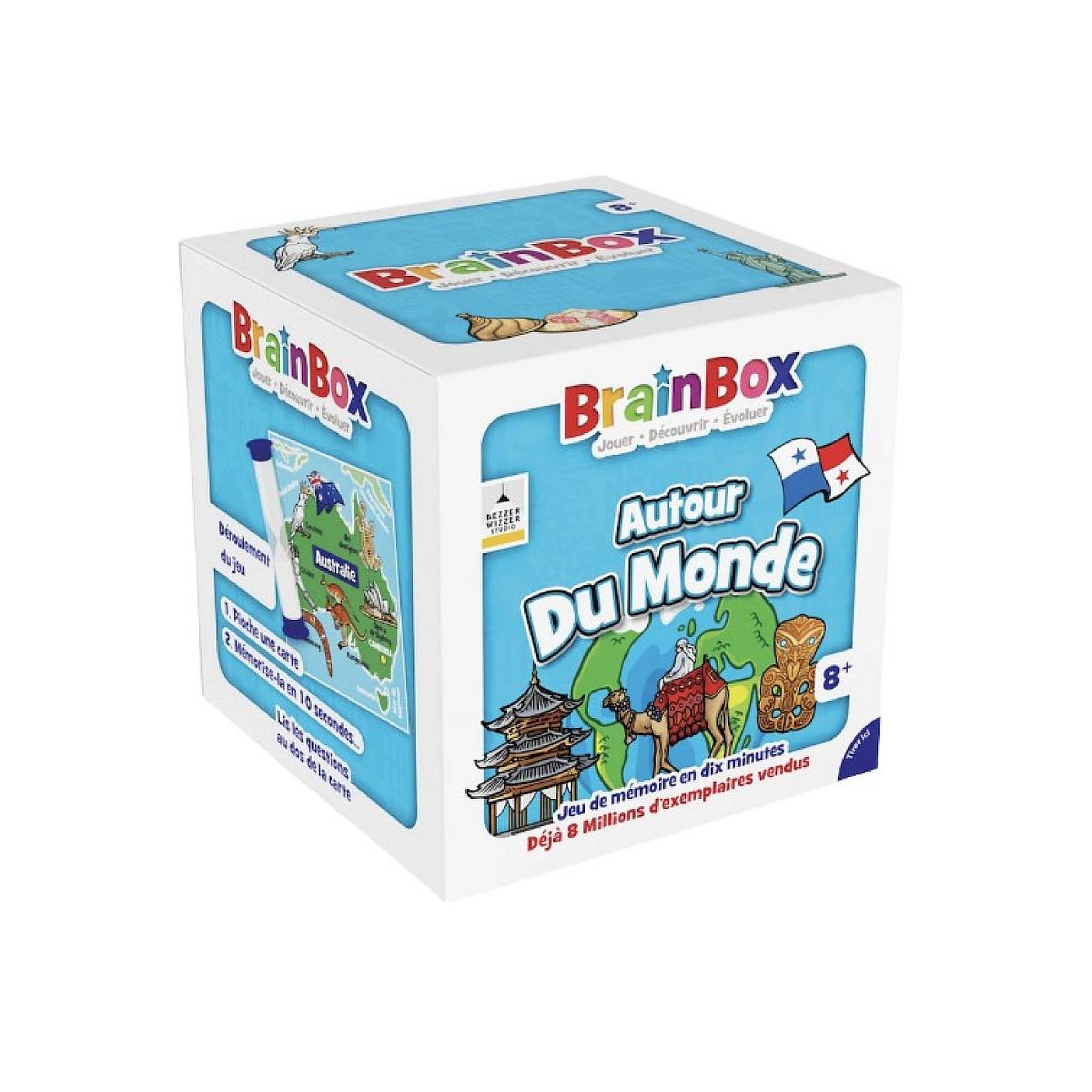BRAINBOXGAMES BrainBox - Voyage autour du monde - Asmodee