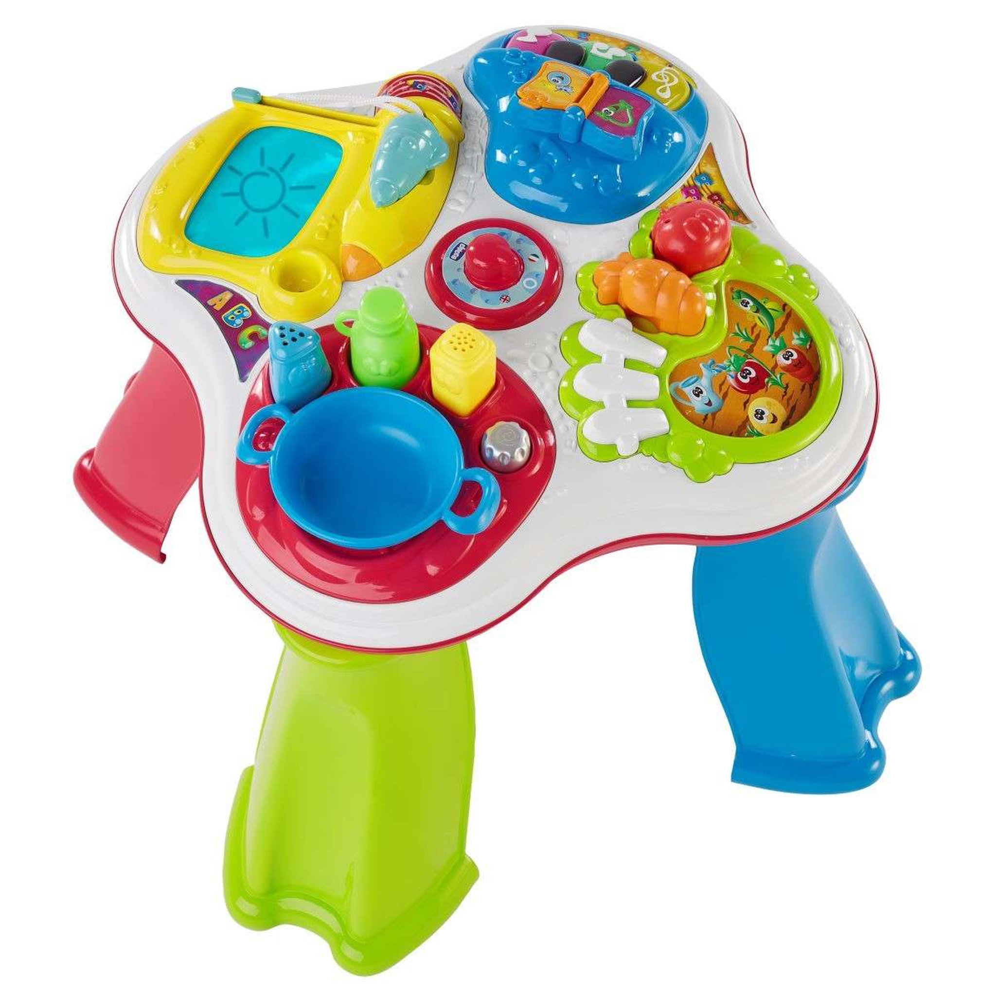 Voir la diapositive 1 : CHICCO Table d'activités Hobbies Bilingue