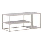 Paris Prix Table Basse Avec Étagères  Staal  120cm Beige