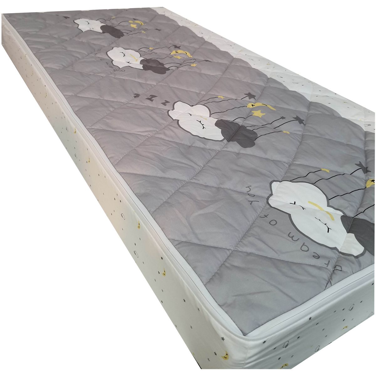AUCHAN BABY Matelas bébé climatisé 70x140 cm NUAGES