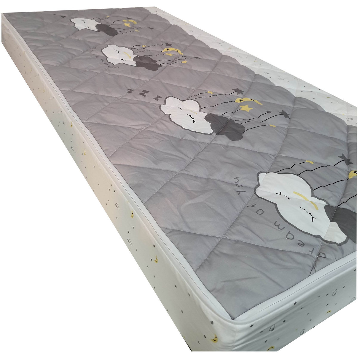 AUCHAN BABY Matelas bébé climatisé 70x140 cm NUAGES