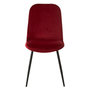 Voir la diapositive 2 : Paris Prix Chaise Design  Claire  87cm Bordeaux