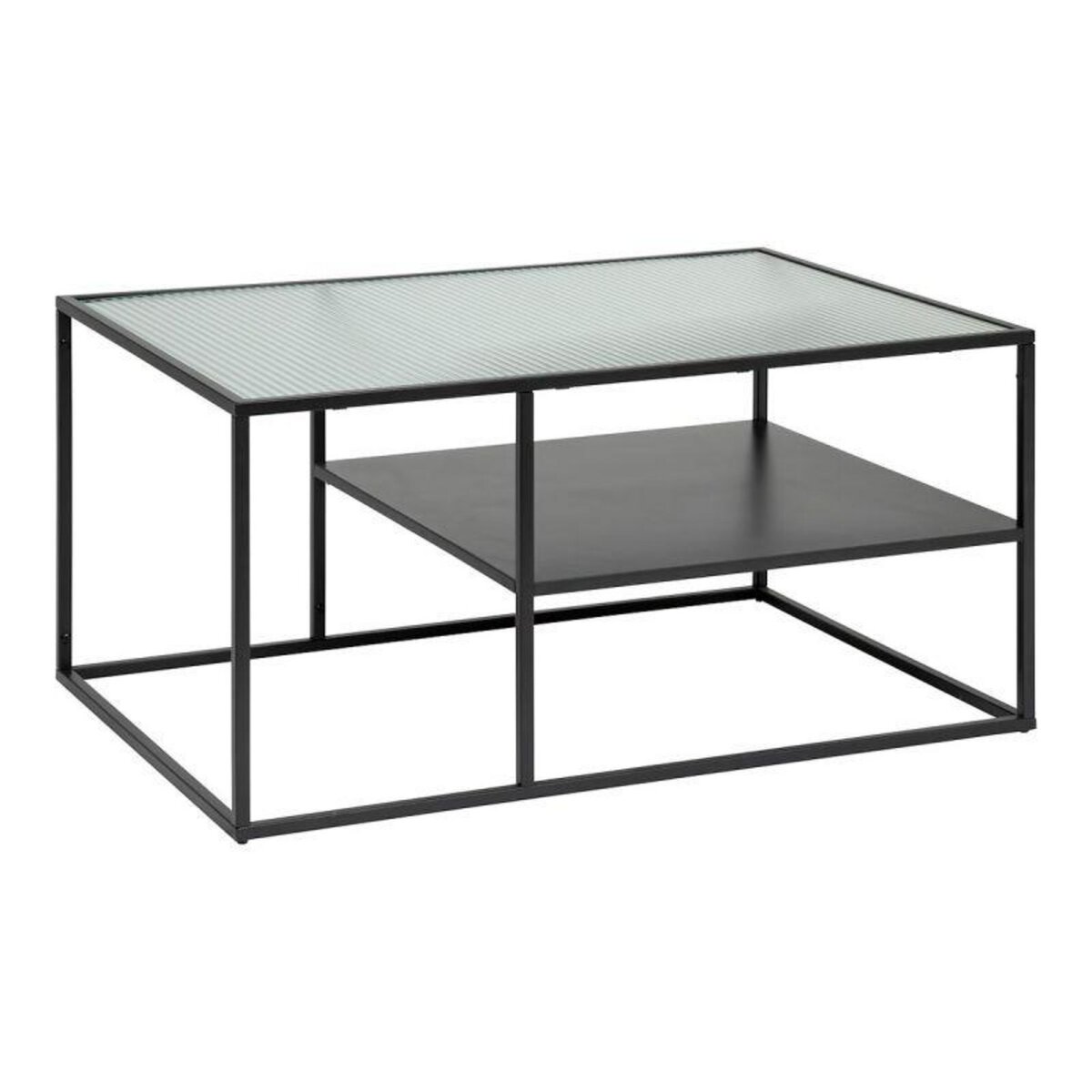  Table Basse Design  Aldir  90cm Noir