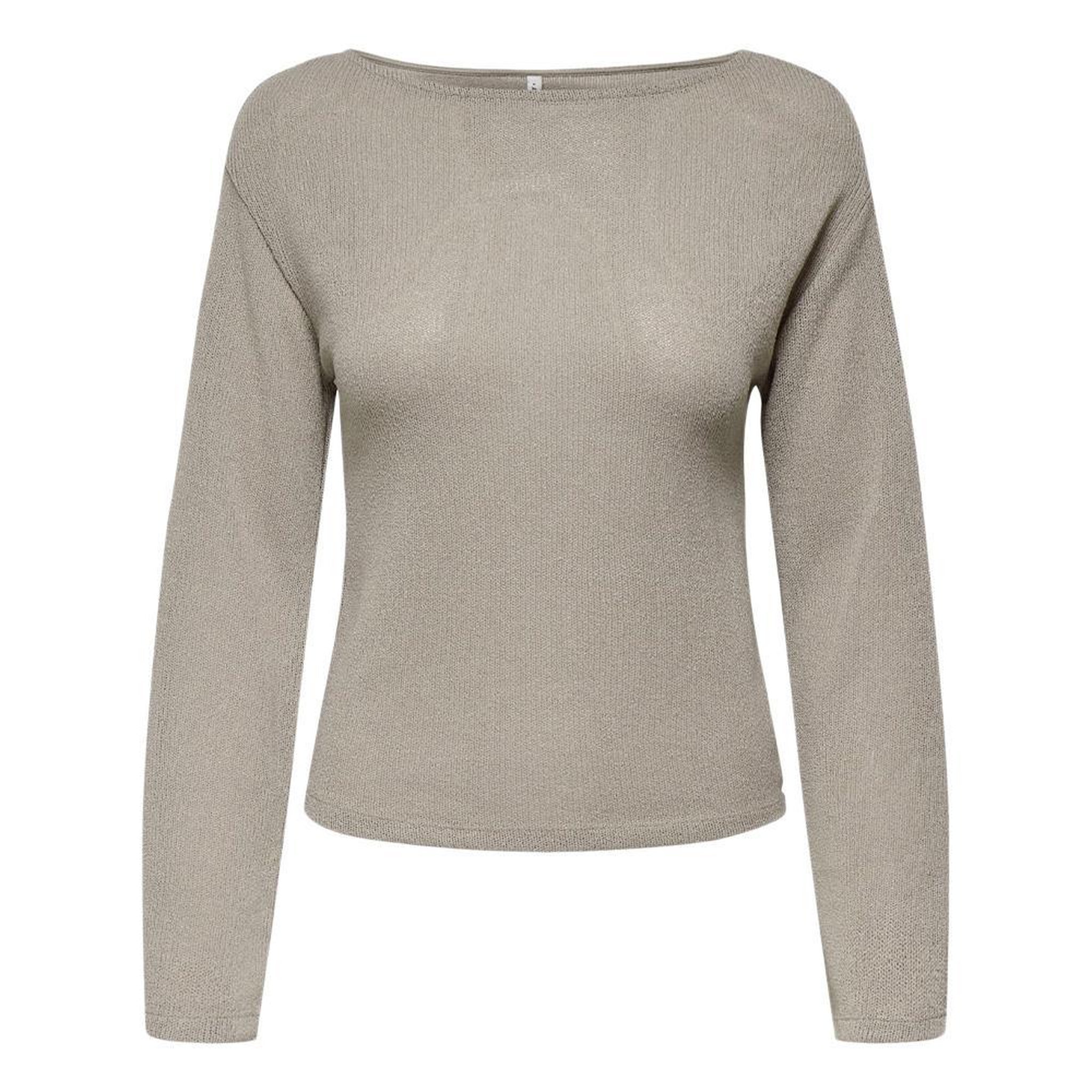 Voir la diapositive 5 : Only Pull Taupe Femme Only Spezia