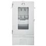 Voir la diapositive 2 : VIDAXL Fumoir a four a barbecue avec table acier galvanise