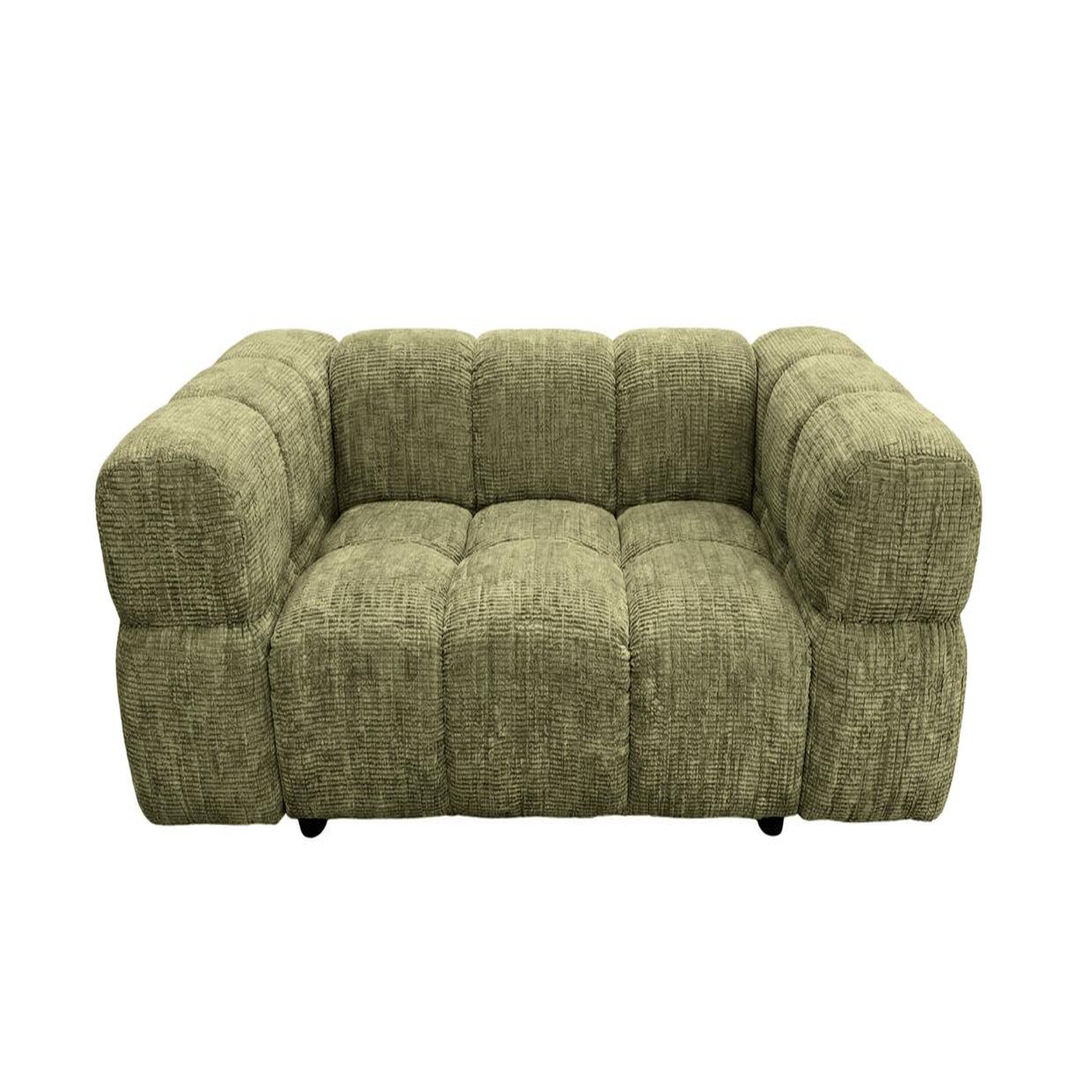Voir la diapositive 1 : CASANOVA PARIS Gustave - canapé droit tissu chenille 2 places