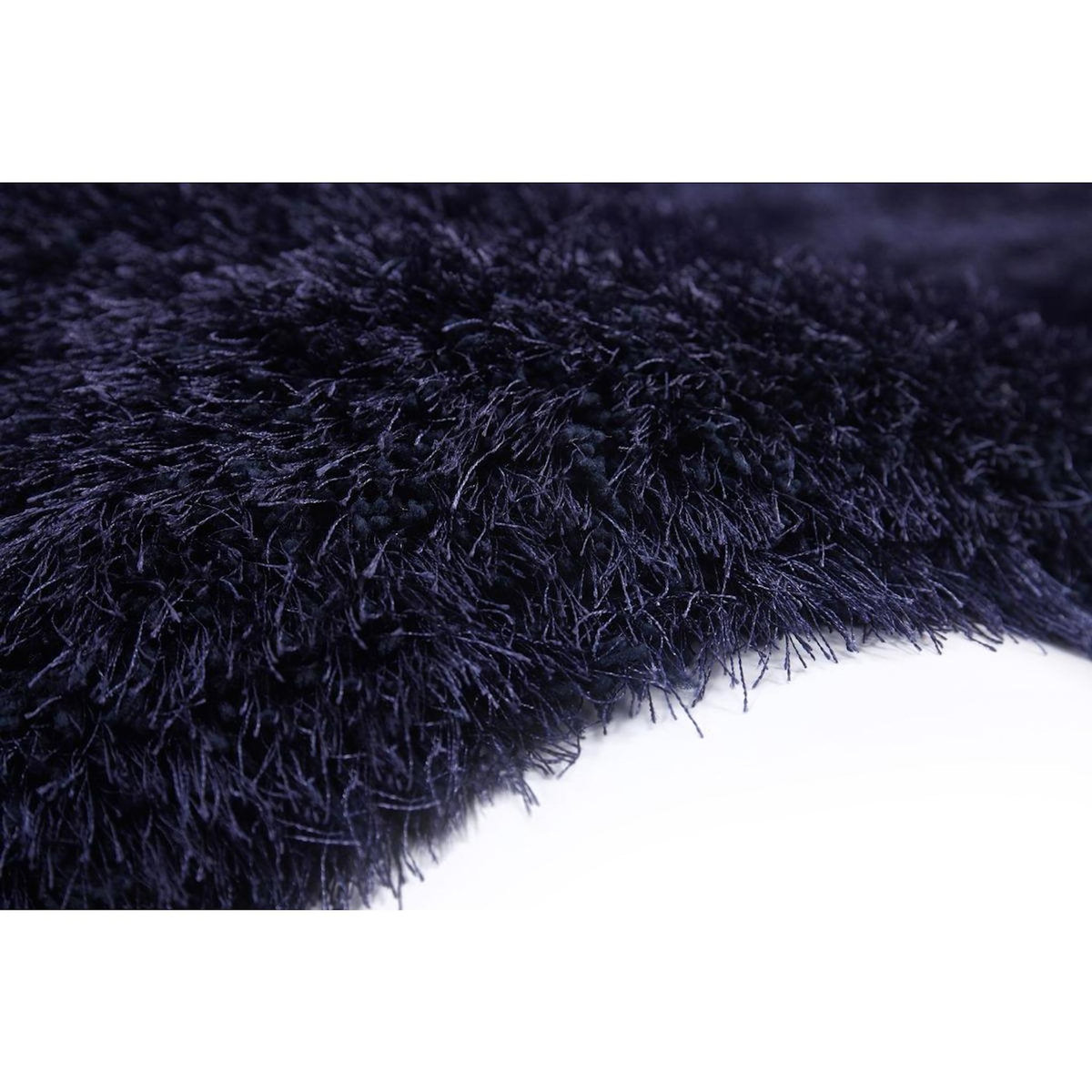 Paris Prix Tapis Shaggy Fait Main  Cosy  Bleu