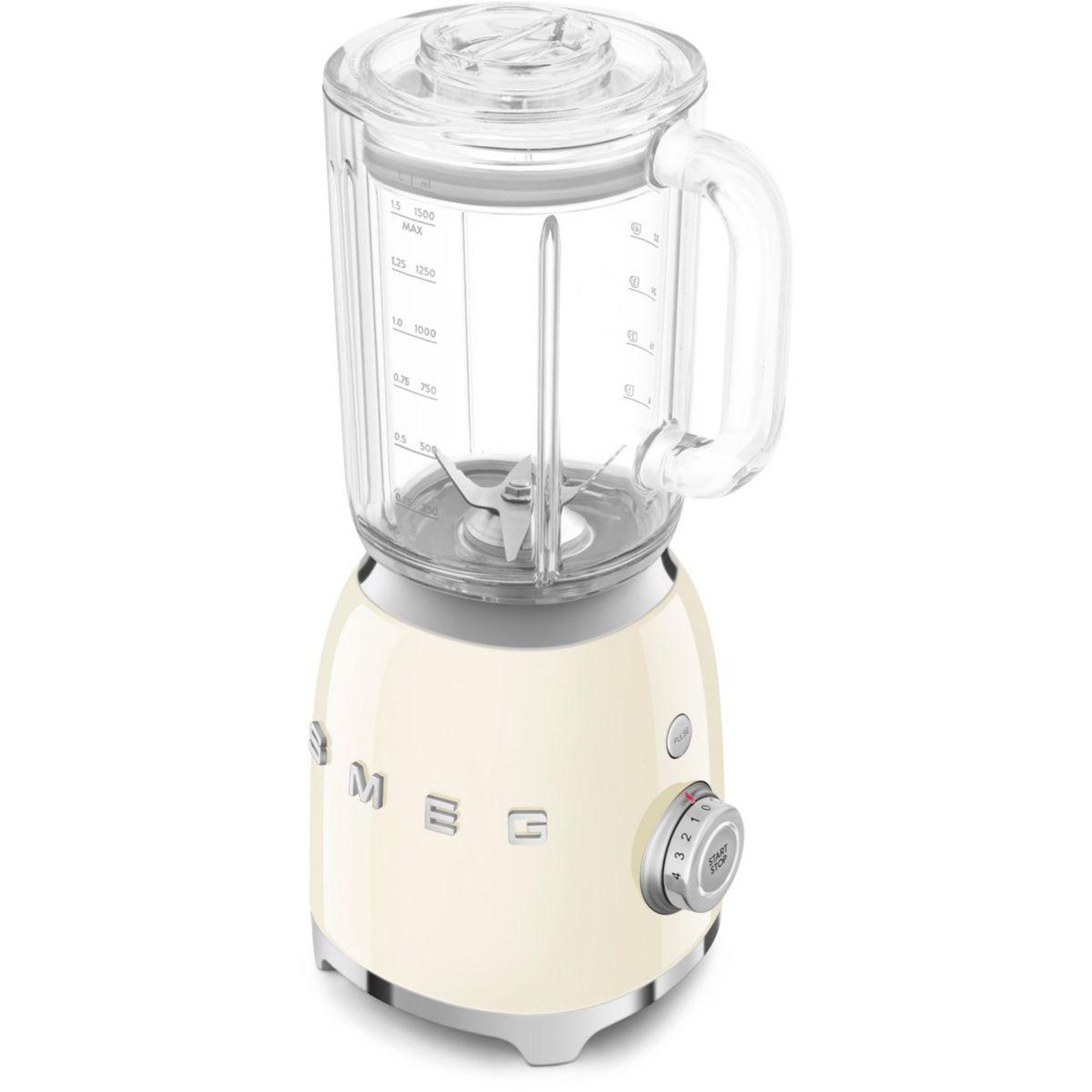 Voir la diapositive 3 : SMEG Blender blf03creu crème