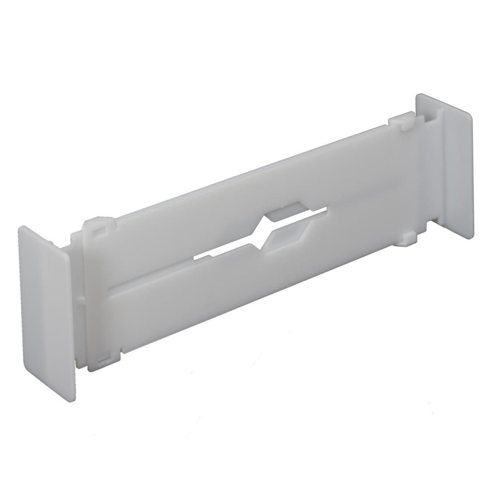 Voir la diapositive 2 : Je cherche une idee Lot de 2 séparateurs de tiroir  extensible  32cm blanc