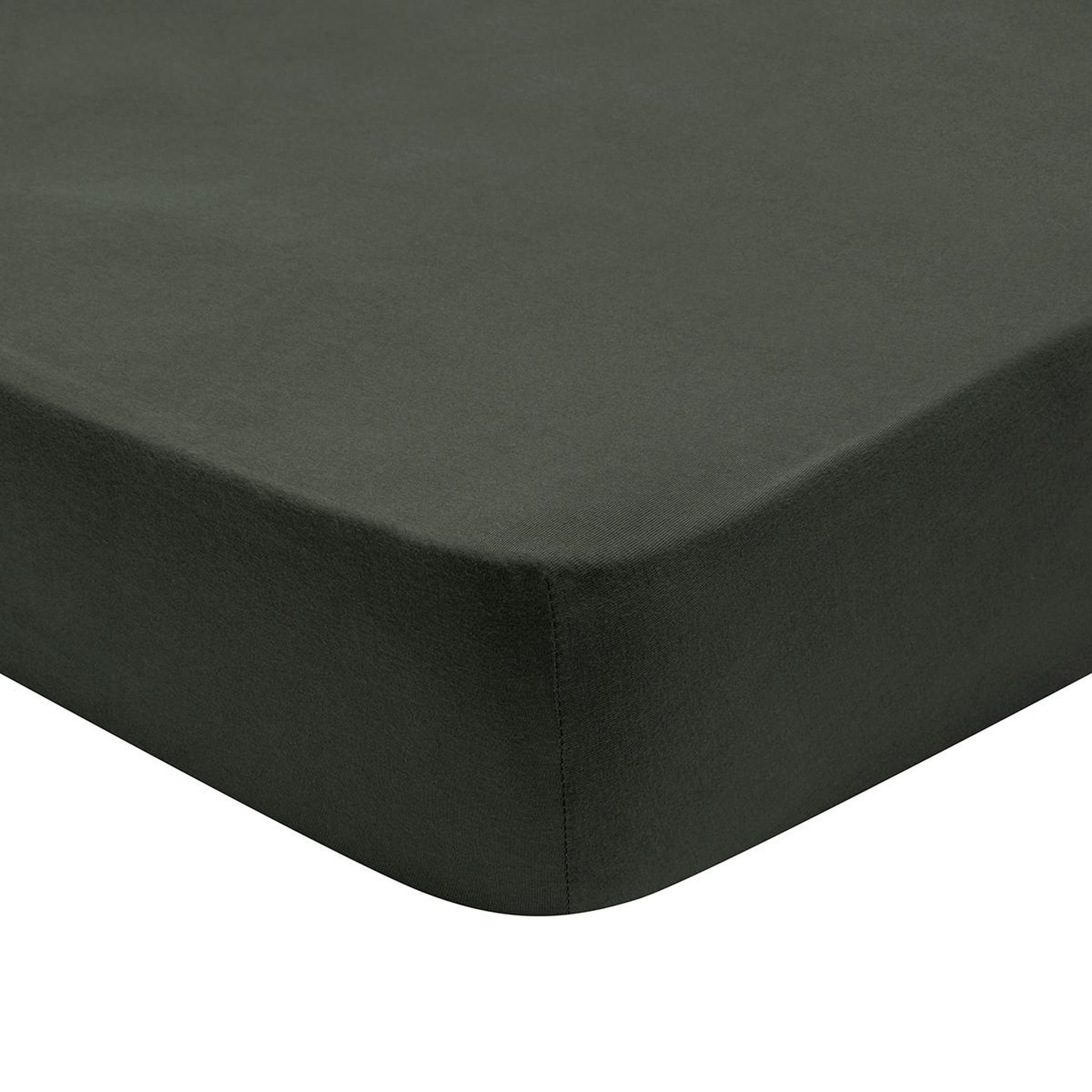 Voir la diapositive 1 : DODO Drap Housse Confort Jersey Coloris Carbone