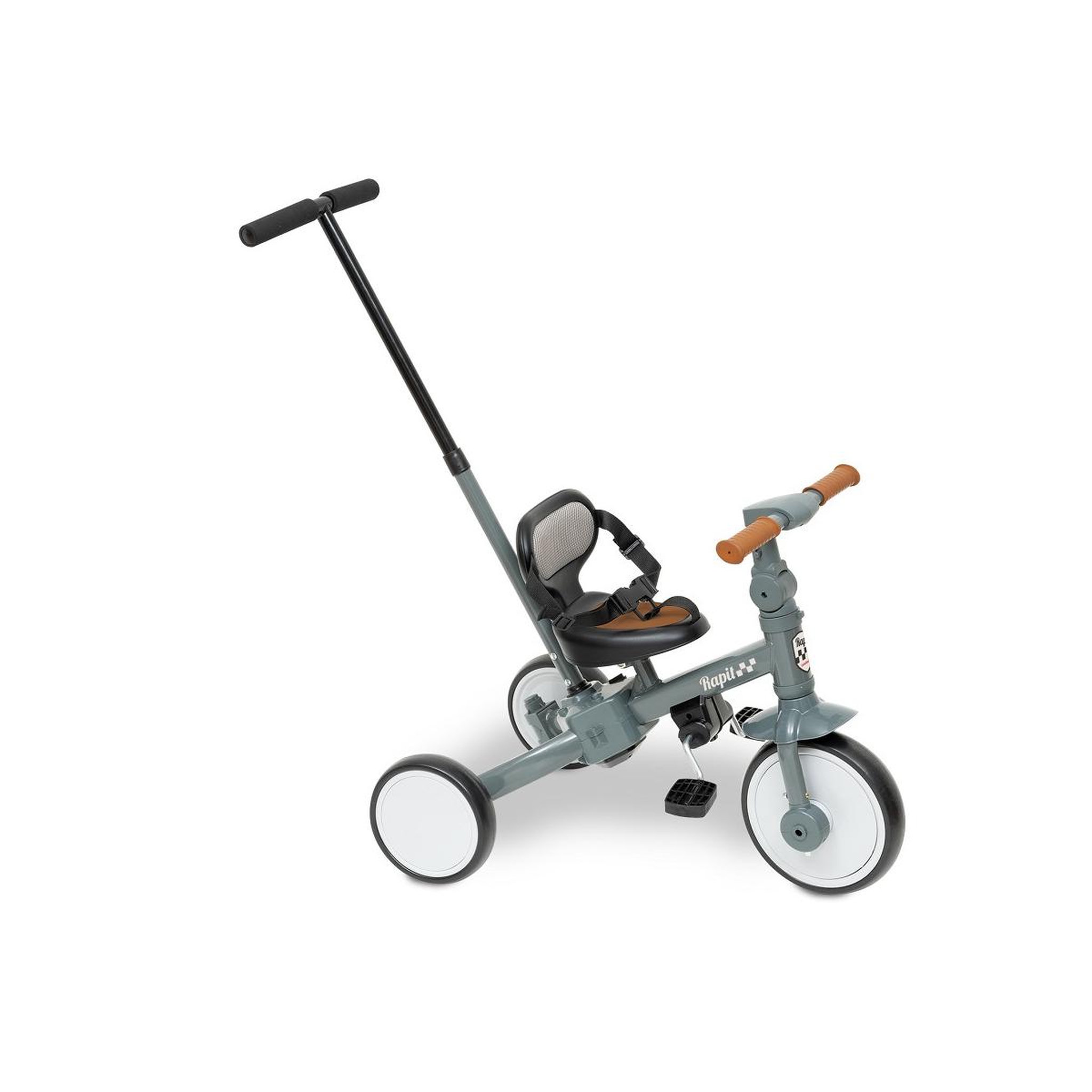 Voir la diapositive 3 : INTERBABY Tricycle 5 En 1 Mod. Rapit Rose