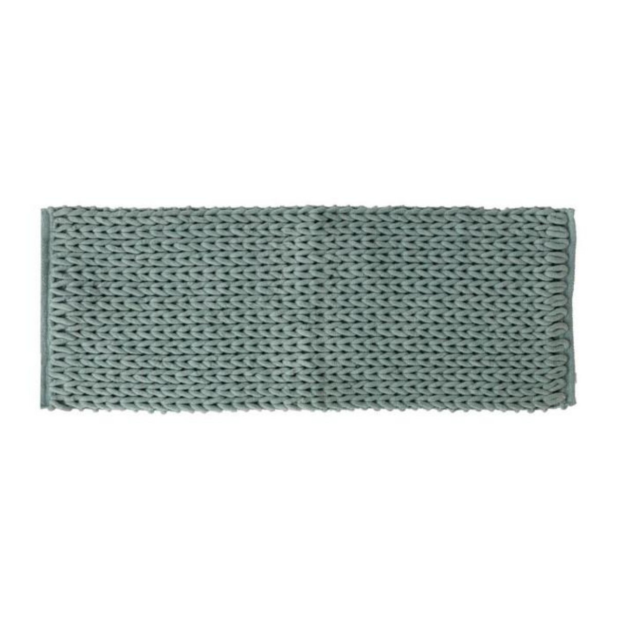 FIVE Tapis de Salle de Bain  Tissé Épais  50x120cm Vert