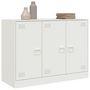 Voir la diapositive 4 : VIDAXL Buffet blanc 99x39x73 cm acier