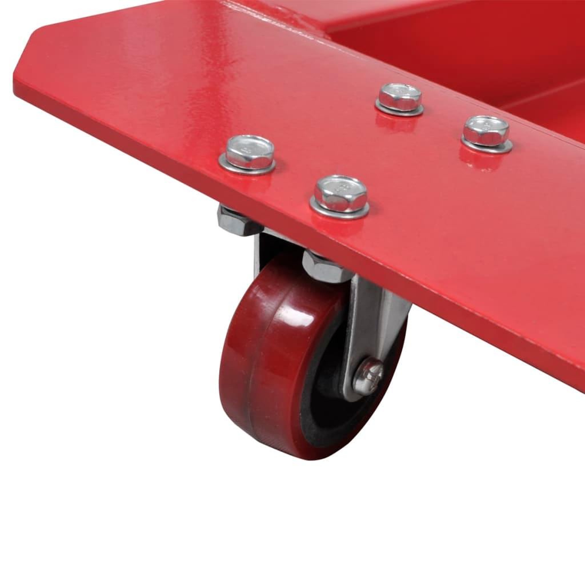 Voir la diapositive 5 : VIDAXL Chariot de moto Rouge