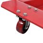 Voir la diapositive 5 : VIDAXL Chariot de moto Rouge
