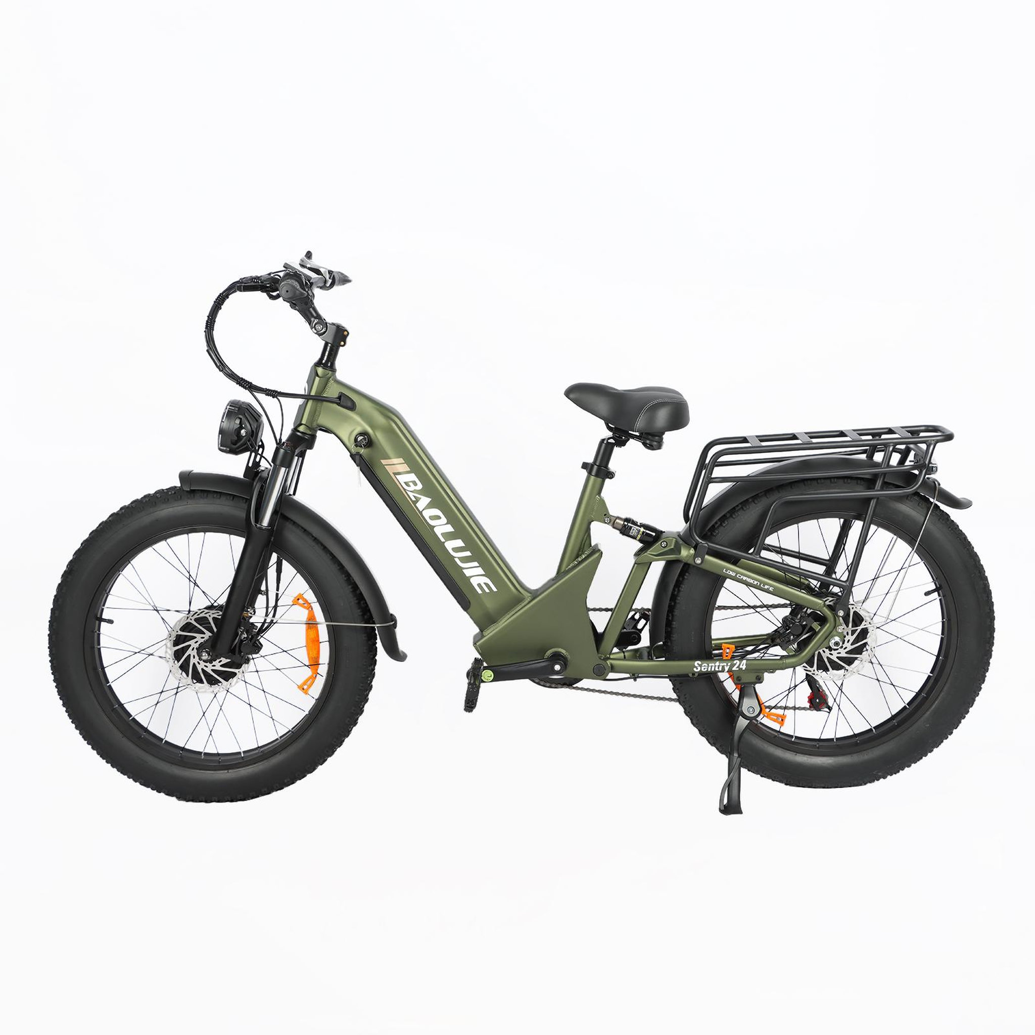 Voir la diapositive 1 : BAOLUJIE Vélo électrique tout-terrain baolujie dp2402