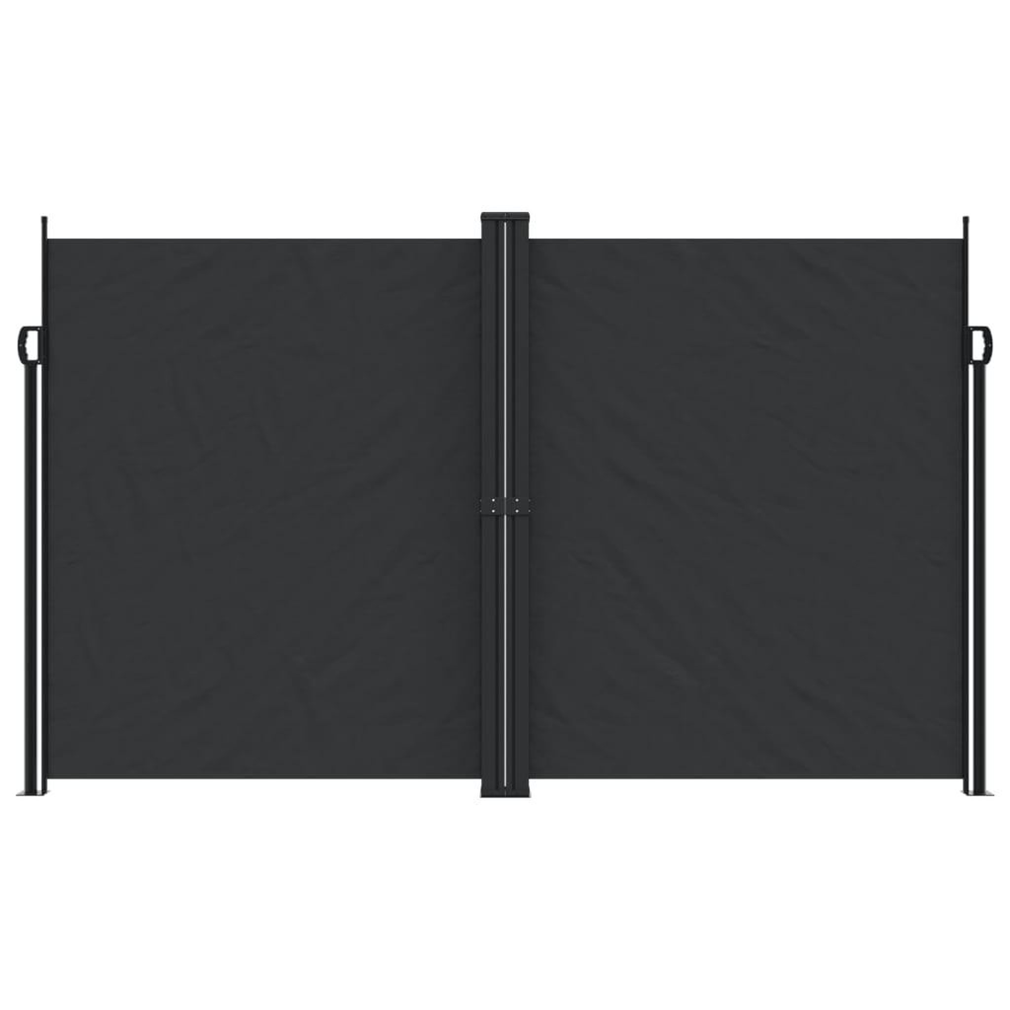 Voir la diapositive 3 : VIDAXL Auvent lateral retractable Noir 200x1200 cm