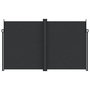 Voir la diapositive 3 : VIDAXL Auvent lateral retractable Noir 200x1200 cm