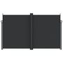 Voir la diapositive 3 : VIDAXL Auvent lateral retractable Noir 200x1200 cm