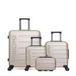 SWISS KOPPER SWISS KOPPER - LOT DE 4 - Valises grand format, cabine, cabine XXS et vanity AIGLE. Coloris disponibles : Rouge, Vert