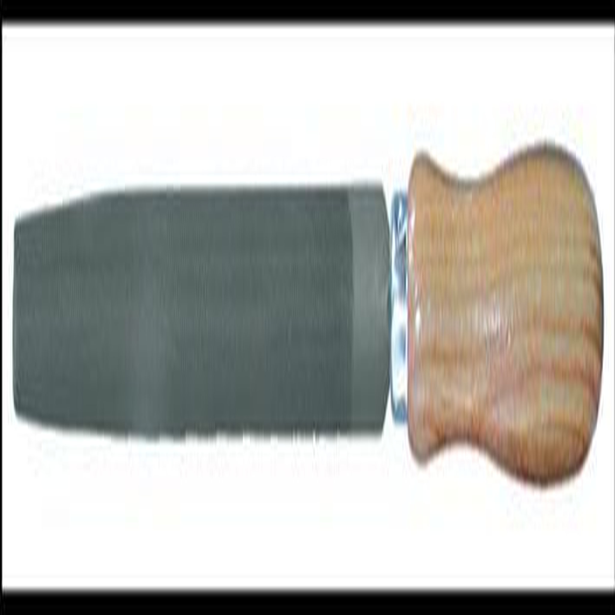 OUTIFRANCE Lime demi-ronde, manche bois, 200 mm, 1/2 DX