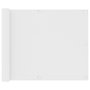 Voir la diapositive 1 : VIDAXL Ecran de balcon Blanc 75x400 cm Tissu Oxford