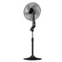 Voir la diapositive 1 : Supra Ventilateur sur pied 42cm 50w 3 vitesses noir - ARTEMIS+