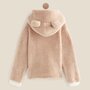 IN EXTENSO Cardigan peluche fille