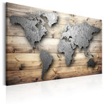 Paris Prix Tableau Imprimé  Silver World. Coloris disponibles : Multicolore
