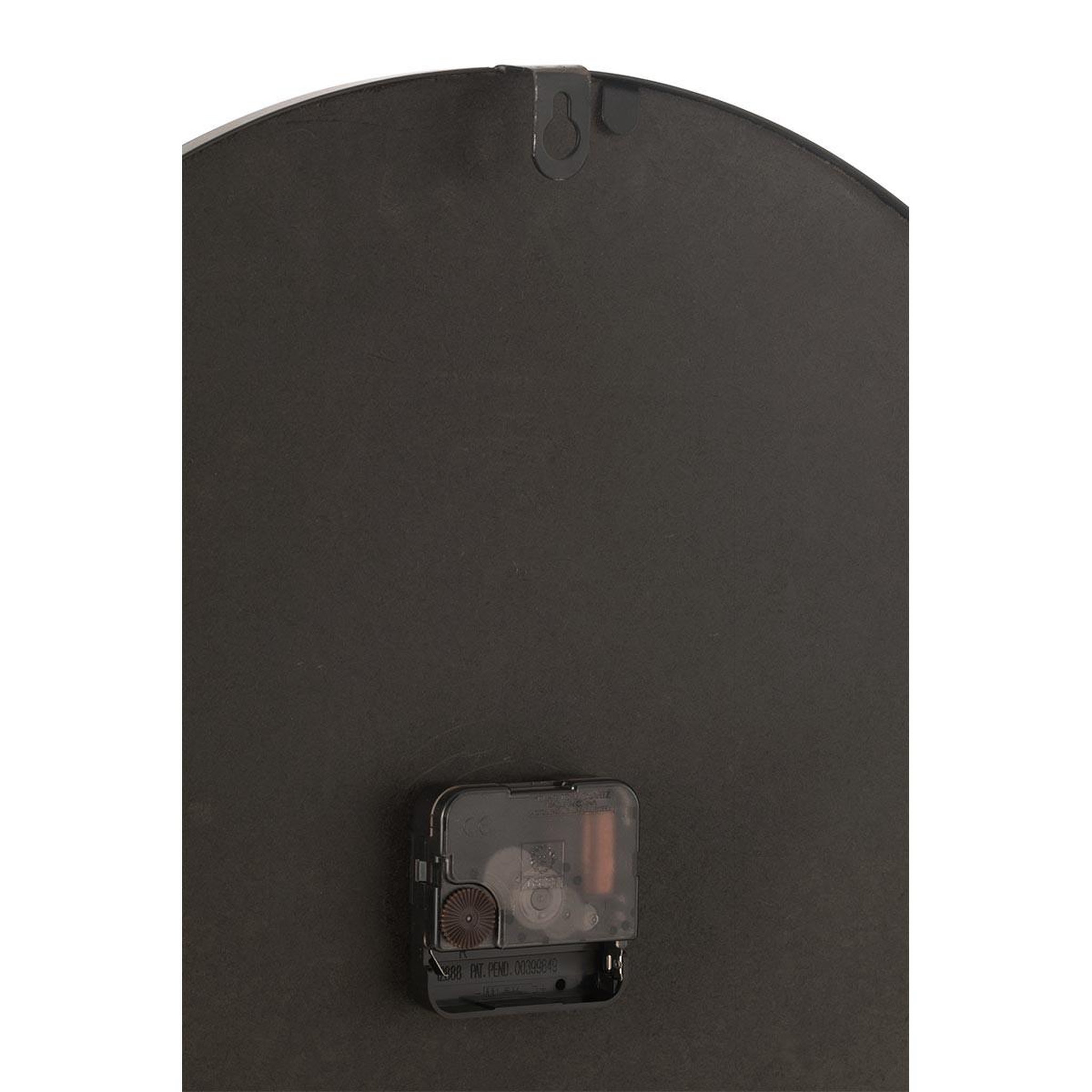 Voir la diapositive 3 : J-LINE Horloge murale effet bois  nue  60cm naturel