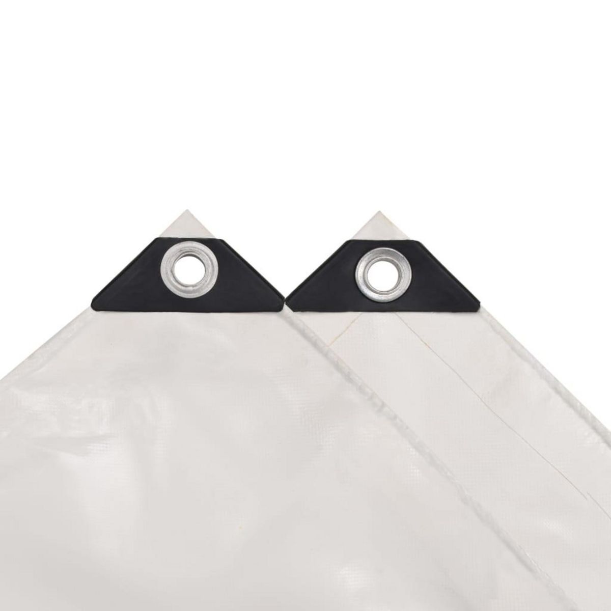 VIDAXL Bache 650 g / m^2 4 x 8 m Blanc