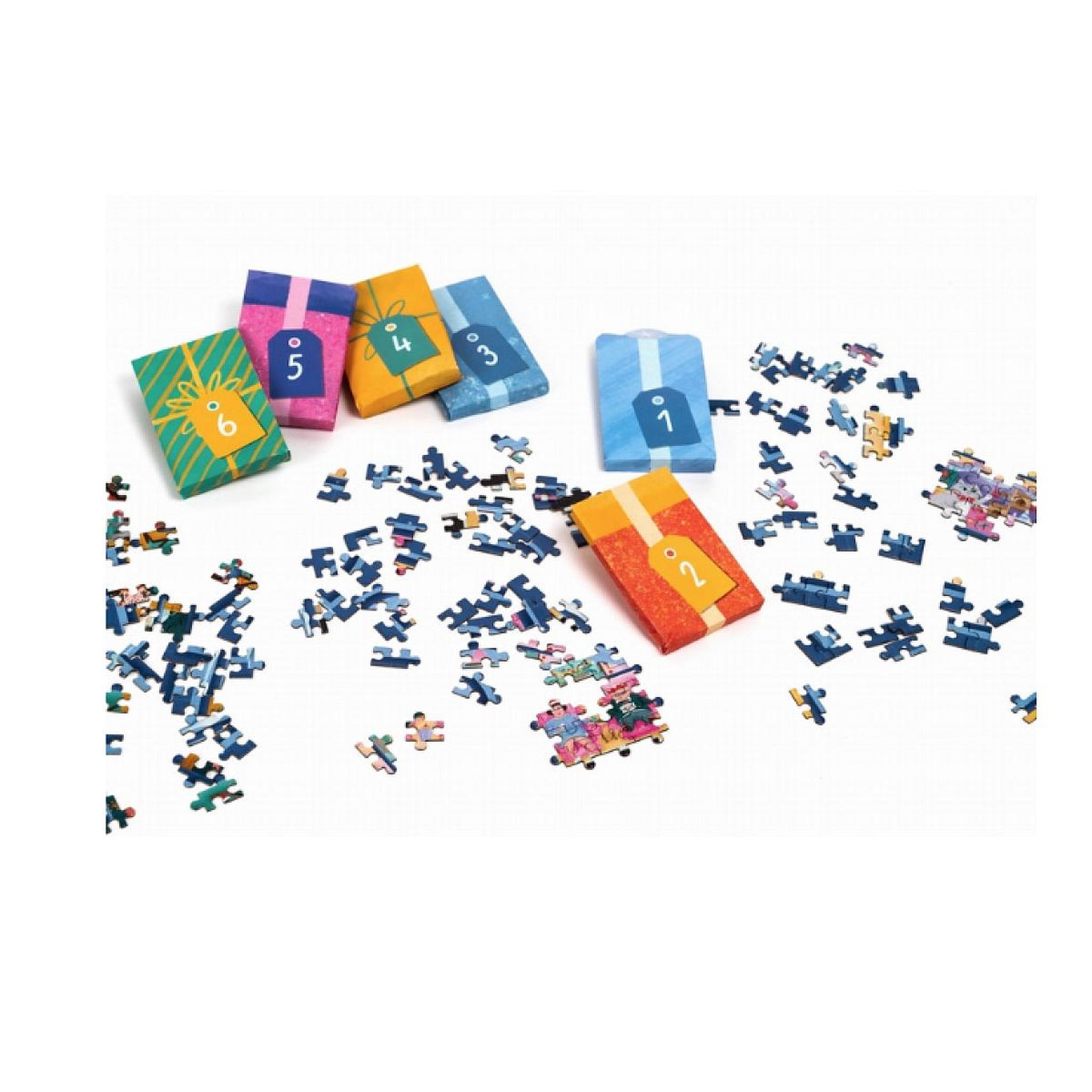 Voir la diapositive 2 : Professor Puzzle Calendrier de l'avent des puzzles
