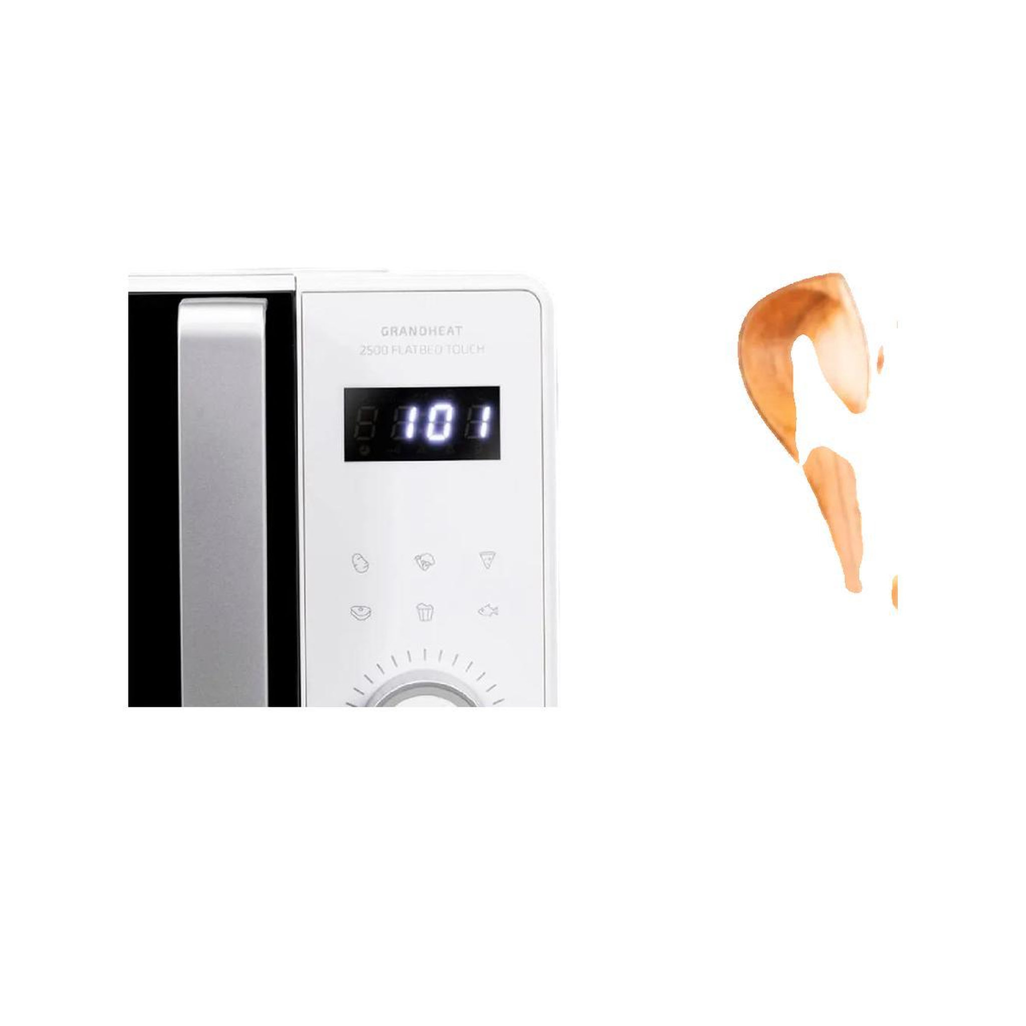 Voir la diapositive 2 : CECOTEC Micro-ondes cecotec Micro-ondes plat blanc