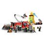Voir la diapositive 3 : LEGO City 60282 - L&rsquo;unité de commandement des pompiers 