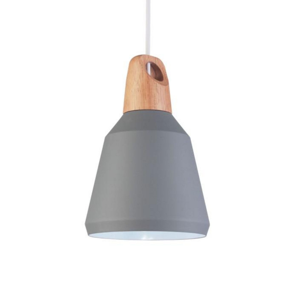 Paris Prix Lampe Suspension  Nao  24cm Gris Foncé