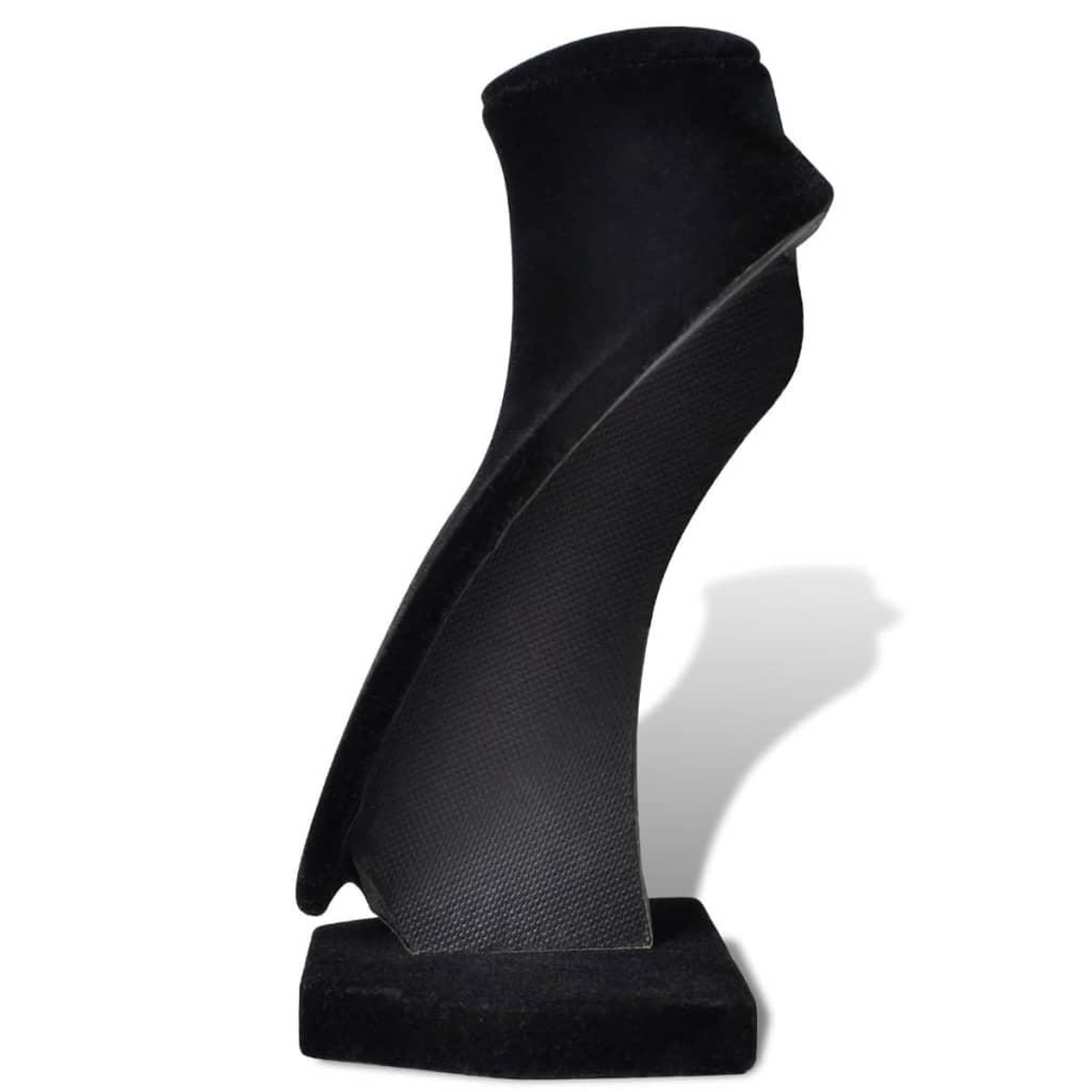 Voir la diapositive 5 : VIDAXL Presentoir buste d'exposition pour colliers en flanelle 4 pcs