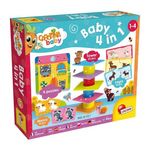 LISCIANI GIOCHI La Ferme 4 en 1 - Coffret éducatif - CAROTINA BABY - Puzzle et associations