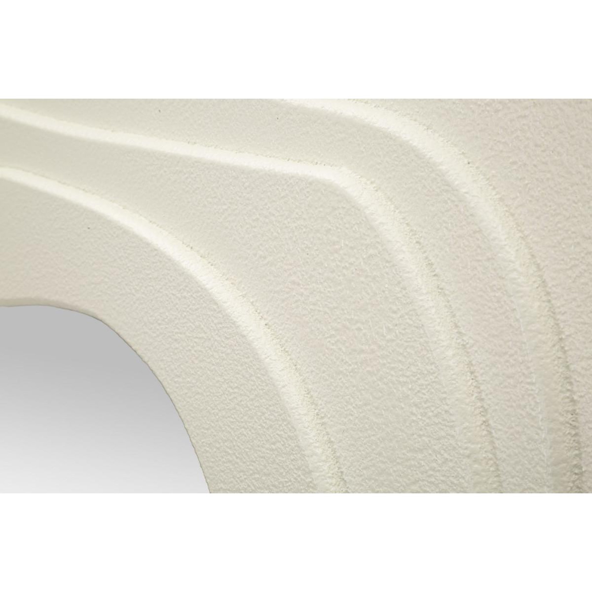Voir la diapositive 3 : Paris Prix Miroir Mural Design  Dalia  97cm Blanc