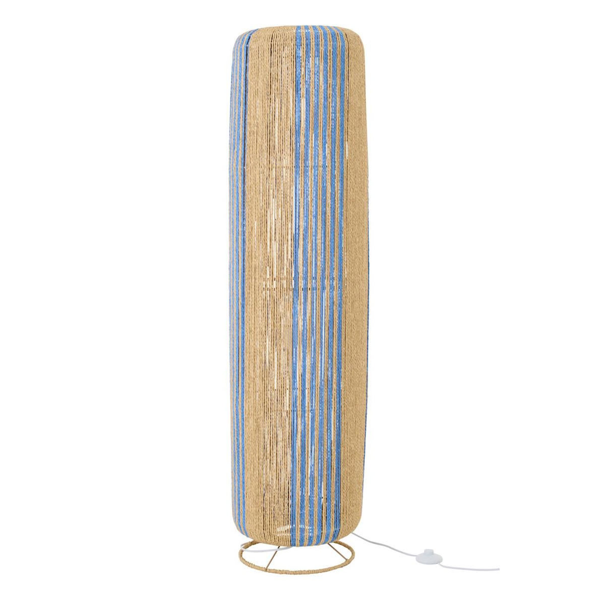Paris Prix Lampadaire Corde  Chase  138cm Bleu & Naturel