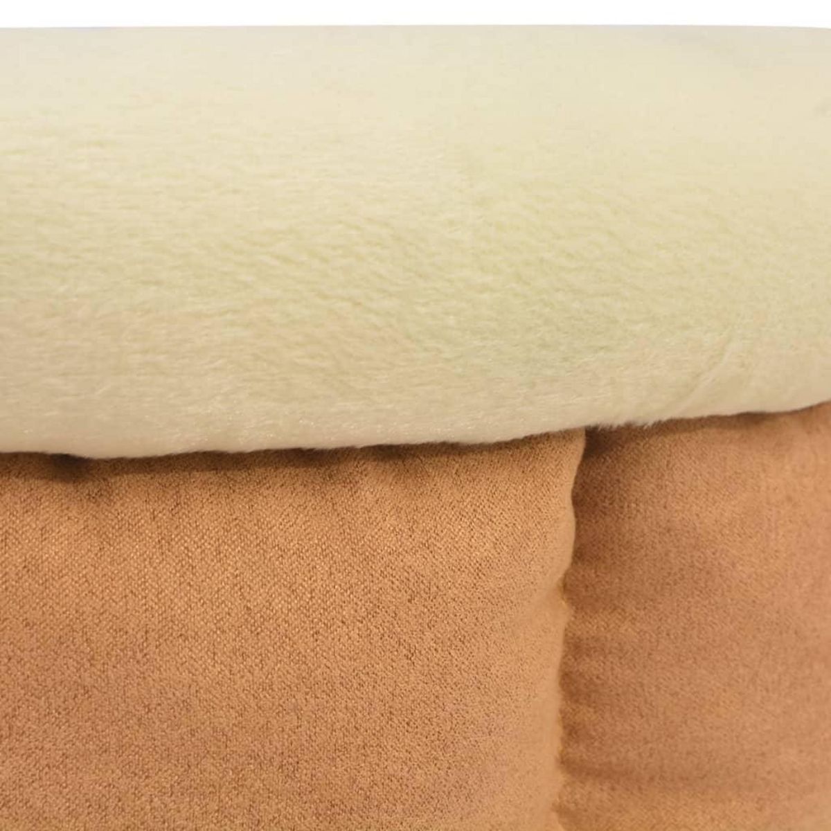 VIDAXL Lit pour chiens Taille L Beige