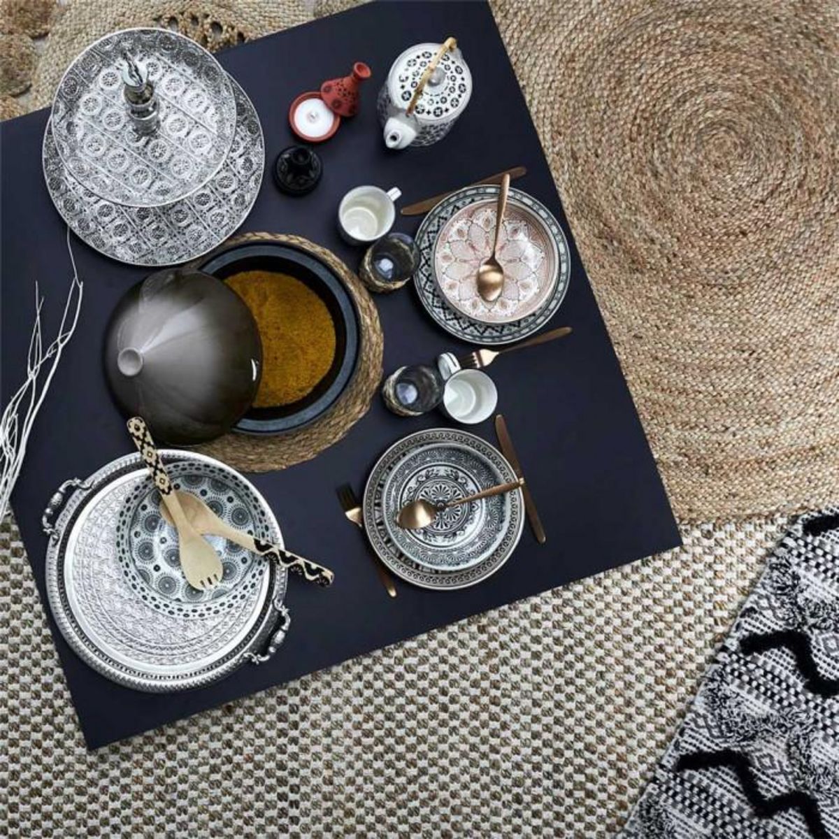 Paris Prix Plateau de Présentation  Mirage  49cm Argent