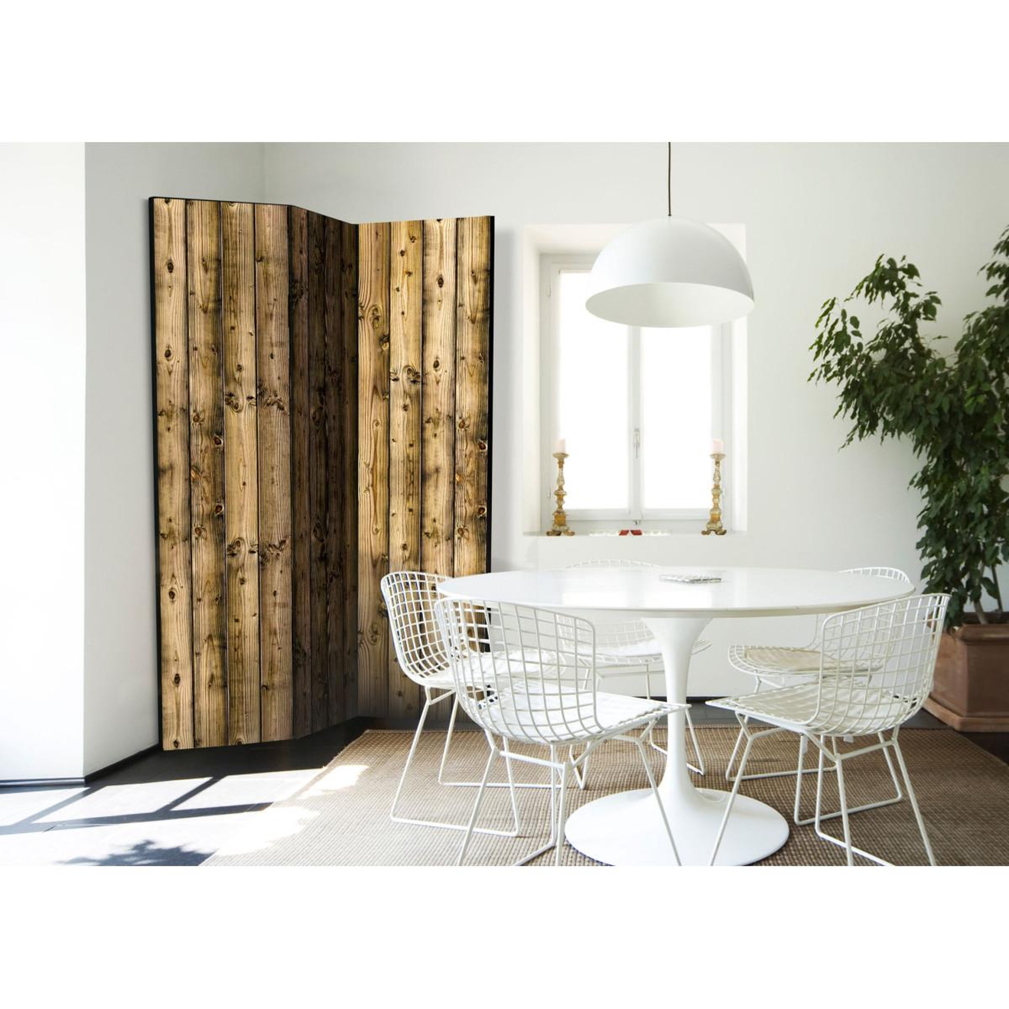 Voir la diapositive 2 : Paris Prix Paravent 3 volets  country cottage  135x172cm