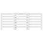 Voir la diapositive 3 : VIDAXL Cache-radiateur blanc 205x21,5x83,5 cm bois d'ingenierie