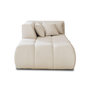 Voir la diapositive 5 : LISA DESIGN Caracas - module d'assise méridienne gauche - en tissu
