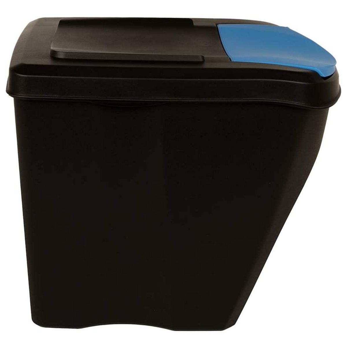 VIDAXL Poubelles empilables 3 pcs Anthracite 75 L