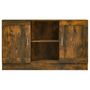 Voir la diapositive 3 : VIDAXL Buffet Chene fume 120x30,5x70 cm Bois d'ingenierie