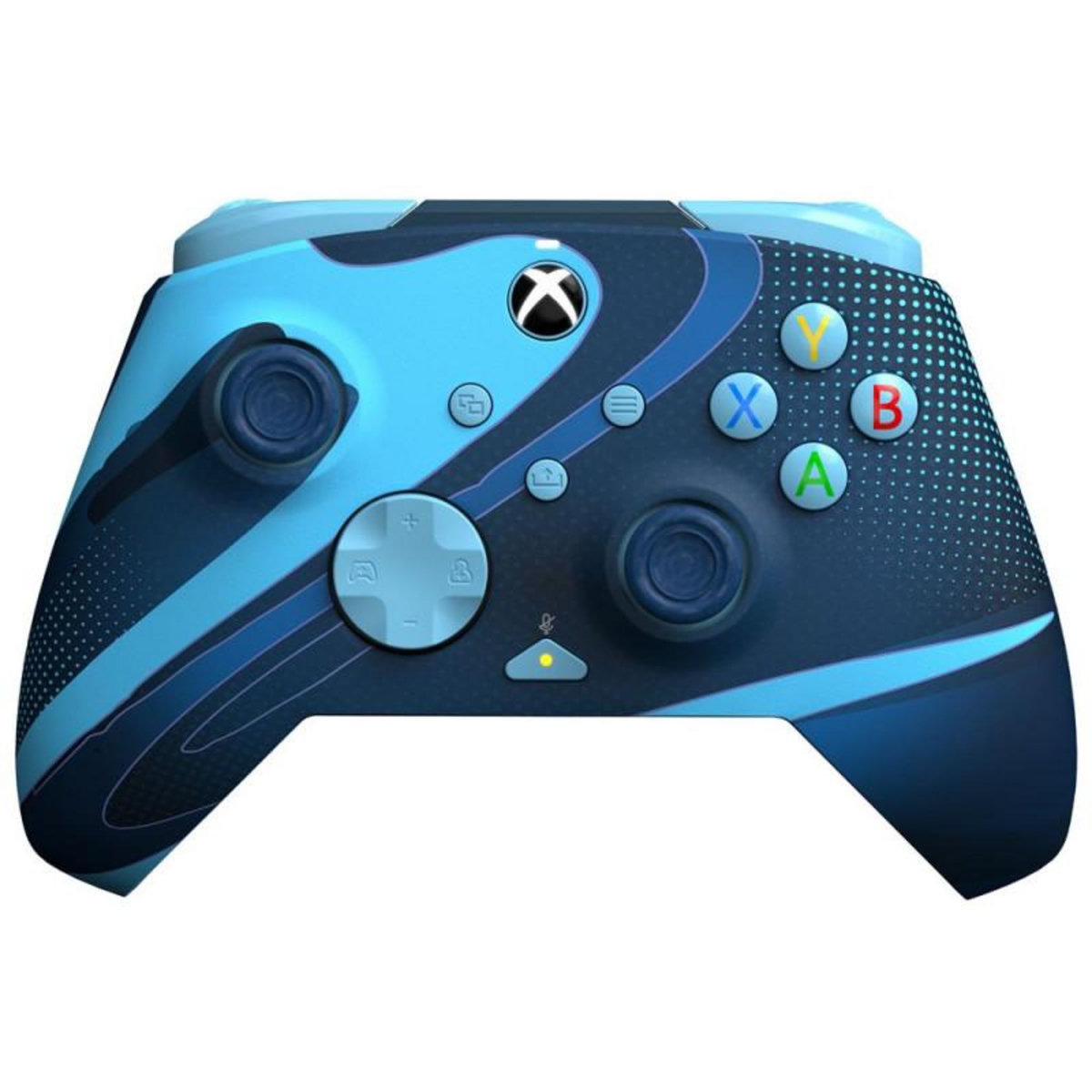 PDP Xbox REMATCH GLOW Wired controller Blue Tide