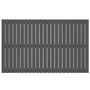 Voir la diapositive 4 : VIDAXL Tete de lit murale Gris 147x3x90 cm Bois massif de pin