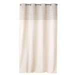 Douceur d'Intérieur Rideau à œillets CANNA - Coton recyclé GRS - 140 x 240 cm - Ecru