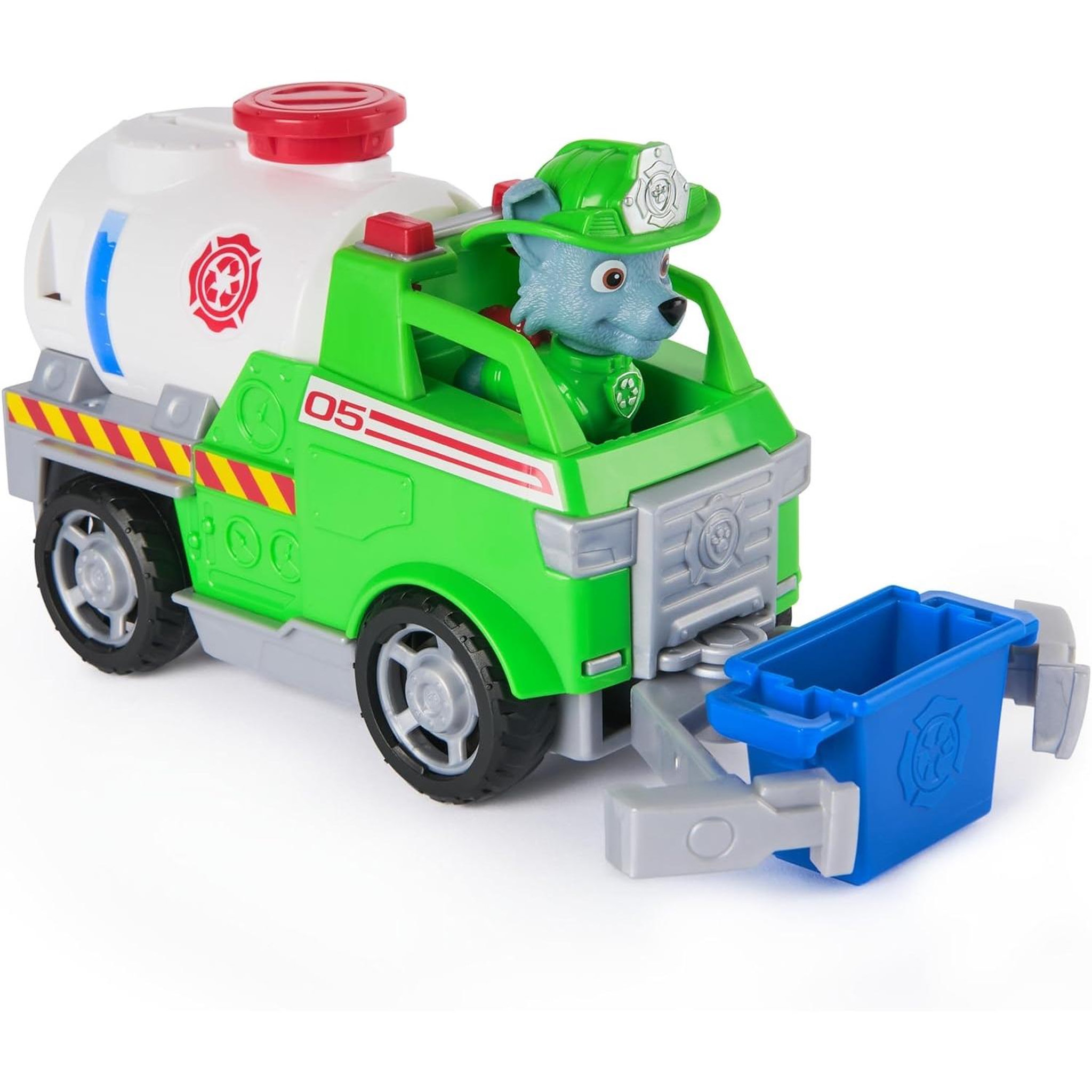Voir la diapositive 2 : SPIN MASTER Paw Patrol Fire Rescue - Rocky avec camion-citerne